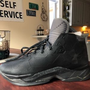 Men’s Under Amour high top basketball shoes